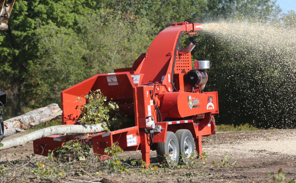 MORBARK M20R Wheeled Whole Tree Drum Chipper