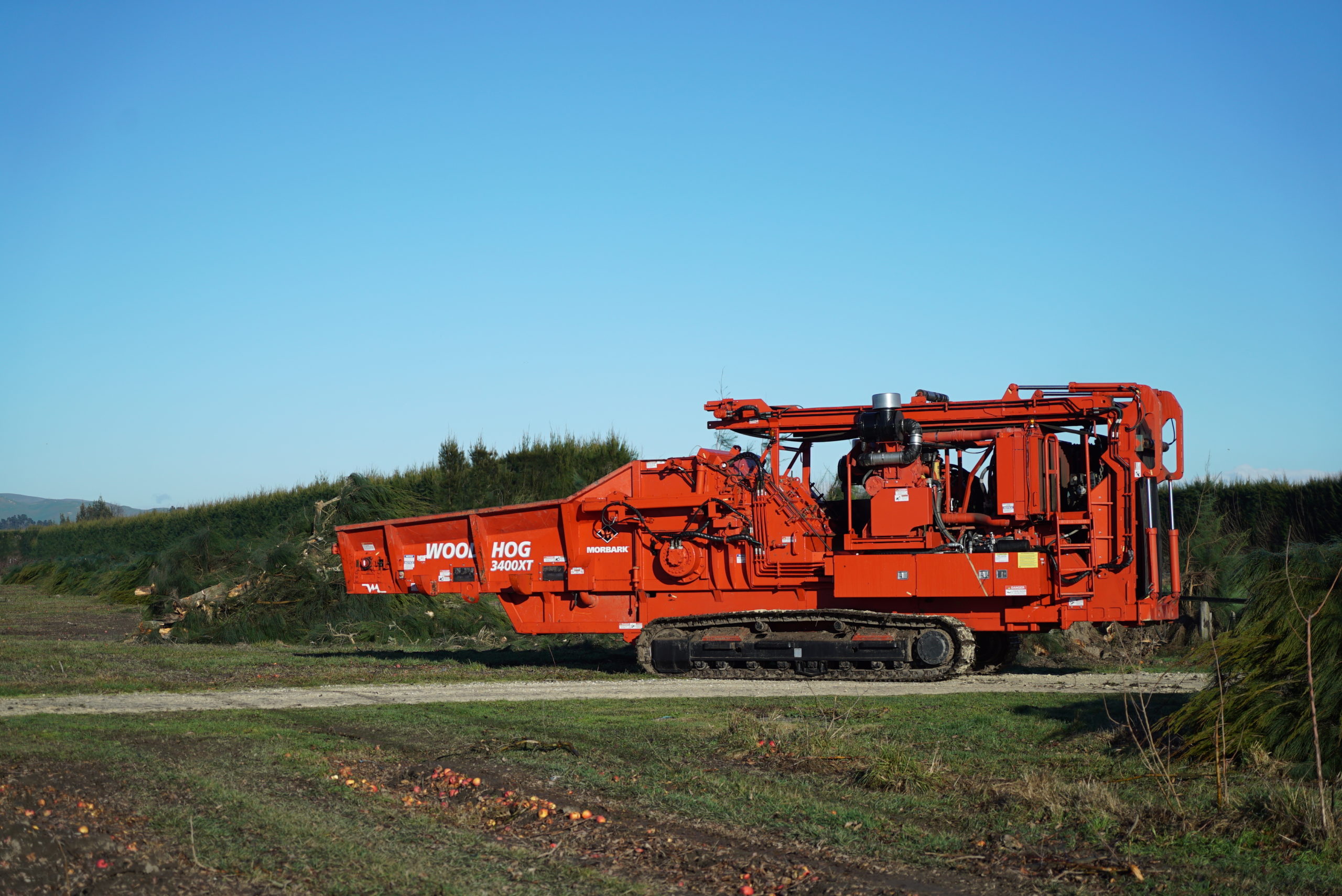 Morbark Horizontal Grinder Wood Hog 3400XT